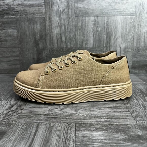 Dr. Marten's Dante Low Women's size 11 Dark Tan Combat Shoes - Picture 2 of 8